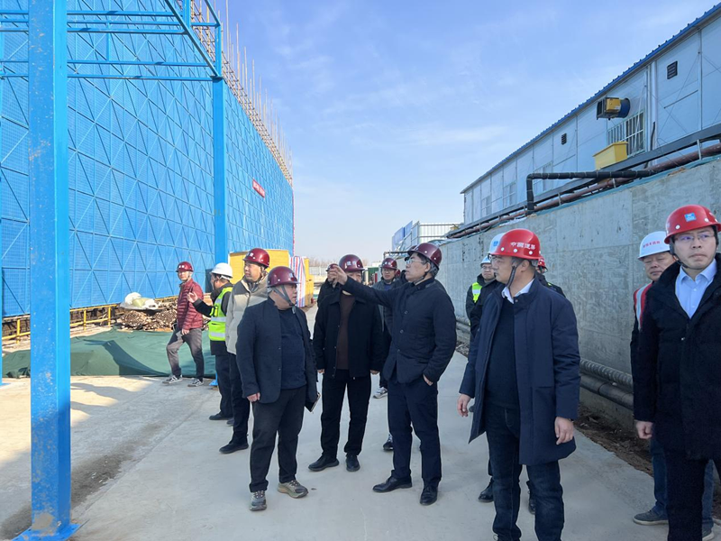 集團(tuán)公司黨委書記、董事長汪洋深入一線開展項目調(diào)研和安全生產(chǎn)檢查